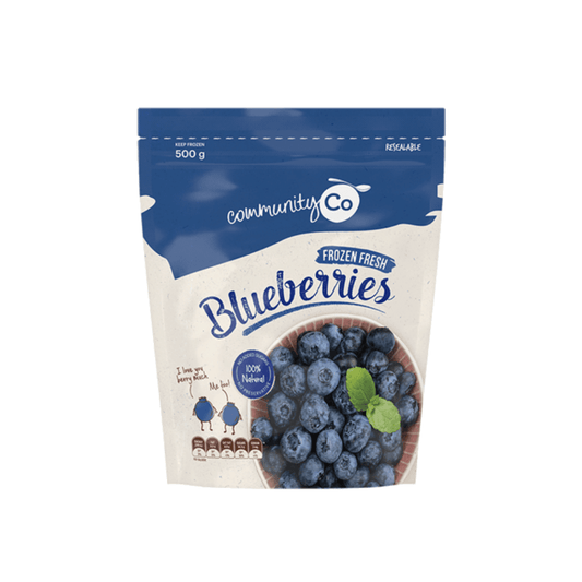 Community Co Frozen Blueberries, 500g