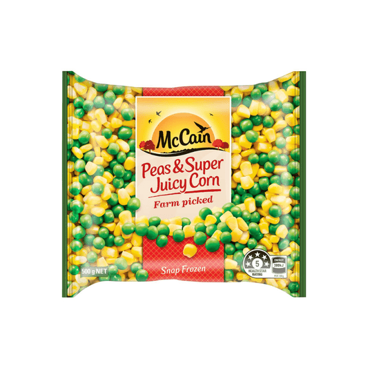McCain Frozen Peas & Corn, 500g