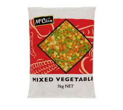 McCain Mixed Vegetables, Frozen 2kg